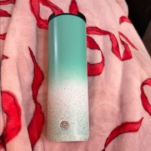Starbucks 16oz Hot Tumbler Mint and Snow (Winter/Xmas)